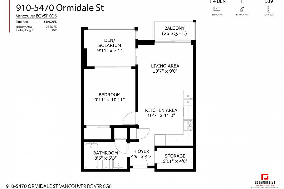910 5470 Ormidale Street Vancouver, BC - 26