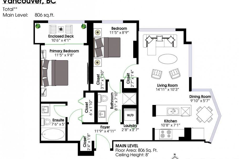 1007 1188 Howe Street Vancouver, BC - 25