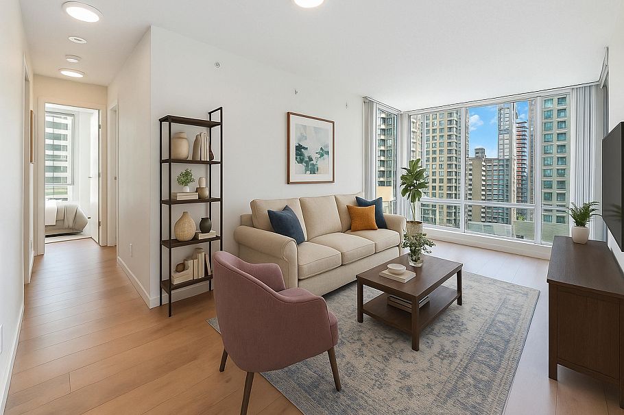 1408 1288 W Georgia Street Vancouver, BC - 1