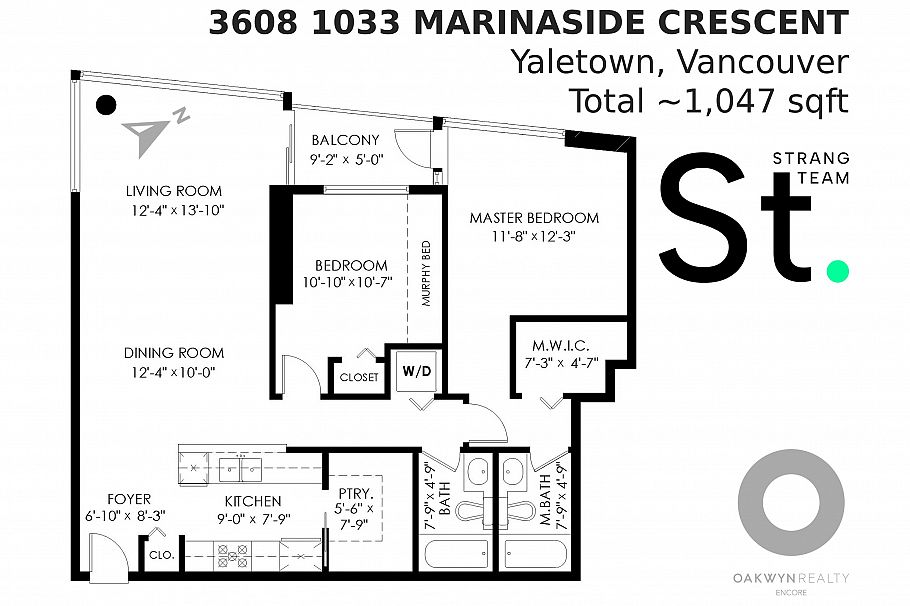 3608 1033 Marinaside Crescent Vancouver, BC - 32