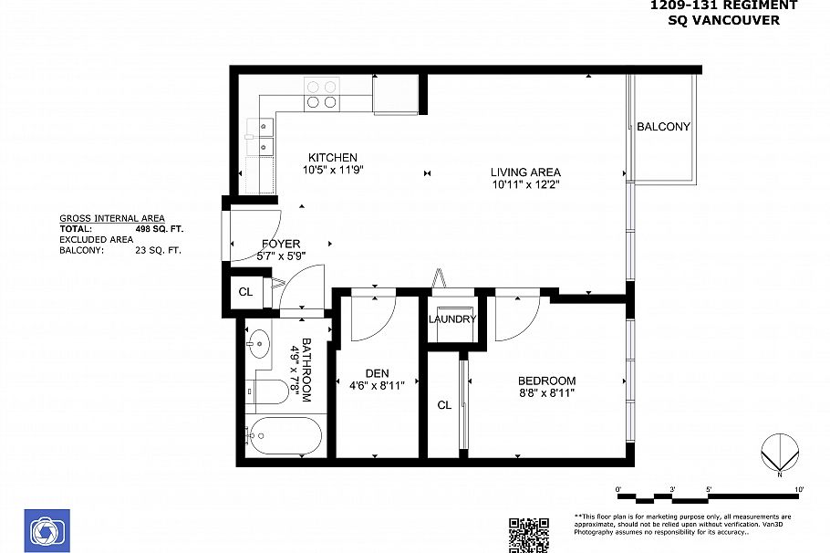 1209 131 Regiment Square Vancouver, BC - 32