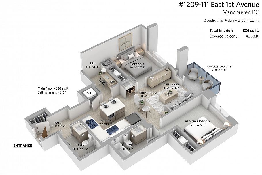 1209 111 E 1st Avenue Vancouver, BC - 35