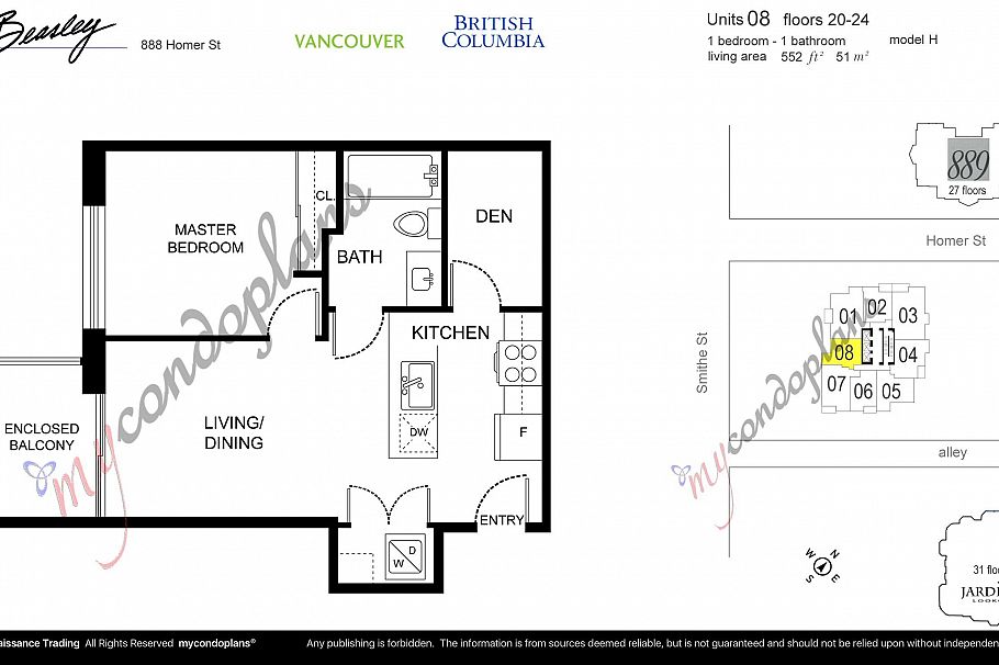 2008 888 Homer Street Vancouver, BC - 11
