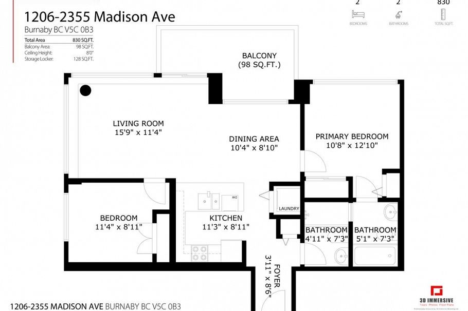 1206 2355 Madison Avenue Burnaby, BC - 38