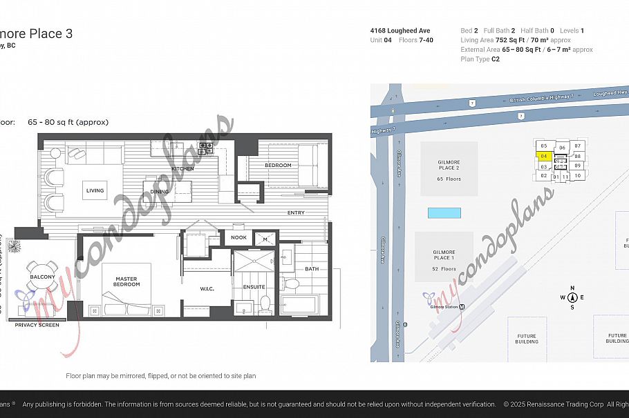 2804 4168 Lougheed Highway Burnaby, BC - 1