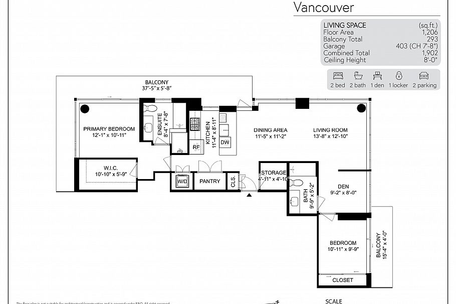 3102 888 Homer Street Vancouver, BC - 33