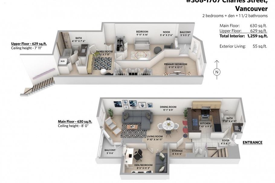 308 1707 Charles Street Vancouver, BC - 27