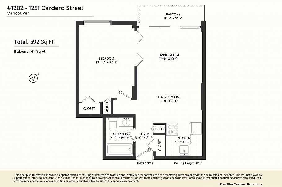 1202 1251 Cardero Street Vancouver, BC - 30