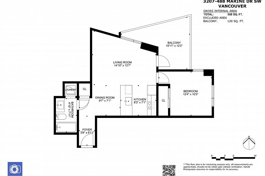 3207 488 SW Marine Drive Vancouver, BC - 12