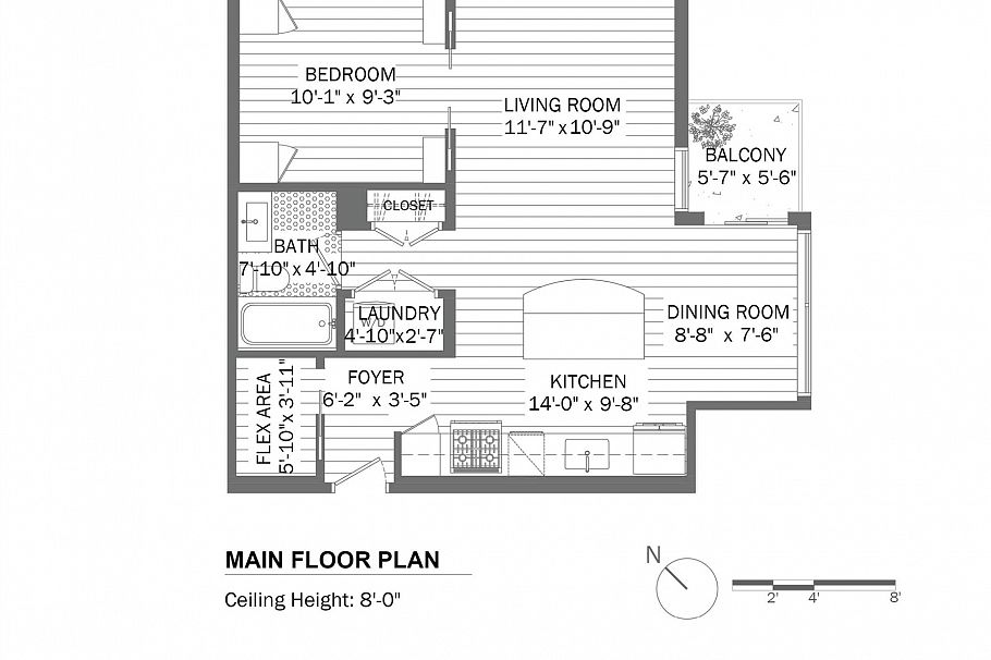 1403 989 Beatty Street Vancouver, BC - 9