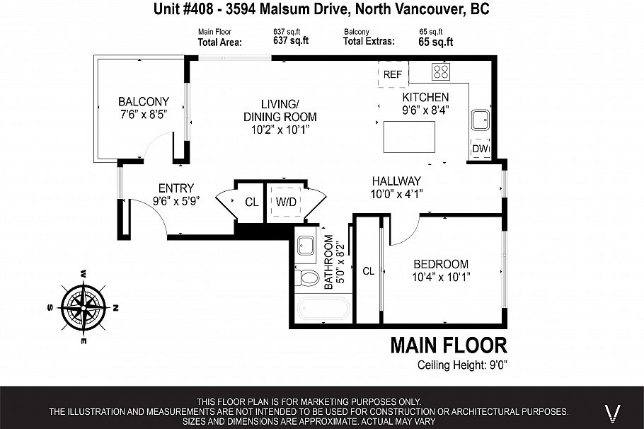 408 3596 Malsum Drive North Vancouver, BC - 40