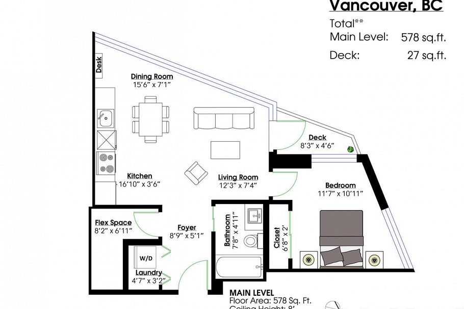 1109 233 Robson Street Vancouver, BC - 21