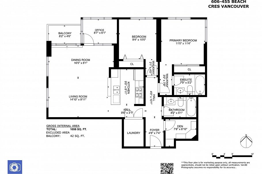 606 455 Beach Crescent Vancouver, BC - 2