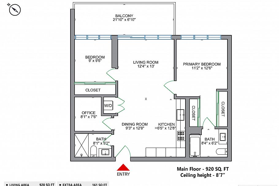 1215 8611 Hazelbridge Way Richmond, BC - 31