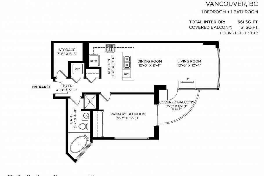 706 1050 Smithe Street Vancouver, BC - 10