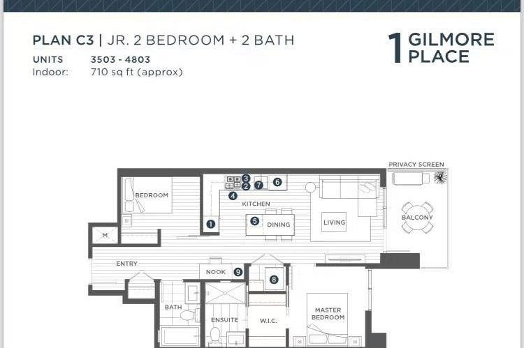 3903 2186 Gilmore Avenue Burnaby, BC - 11