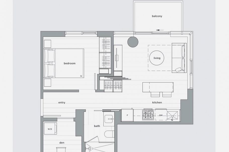 1802 1277 Hornby Street Vancouver, BC - 1