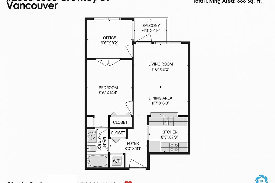 2508 3663 Crowley Drive Vancouver, BC - 8