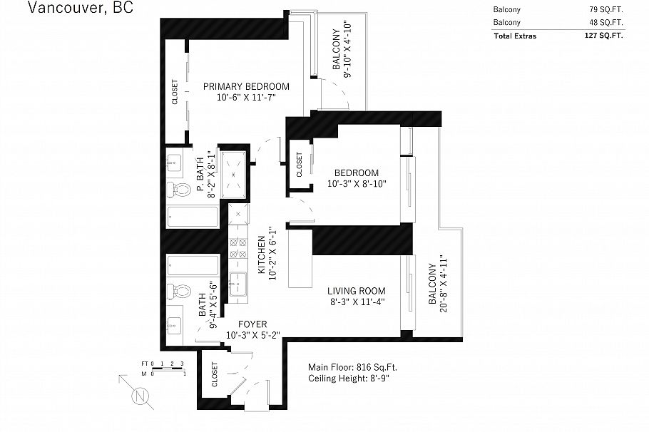 2809 1480 Howe Street Vancouver, BC - 37