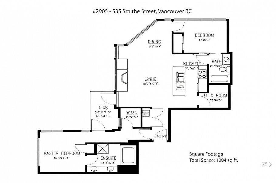 2905 535 Smithe Street Vancouver, BC - 3
