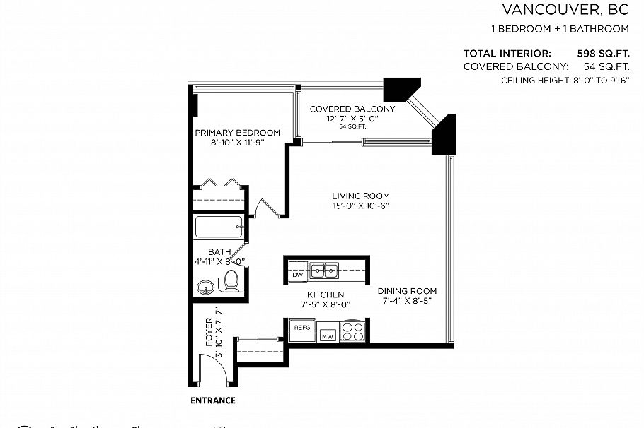 908 1010 Howe Street Vancouver, BC - 28