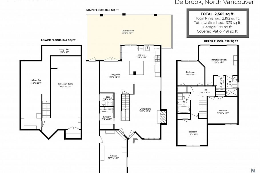 3558 Everglade Place North Vancouver, BC - 40