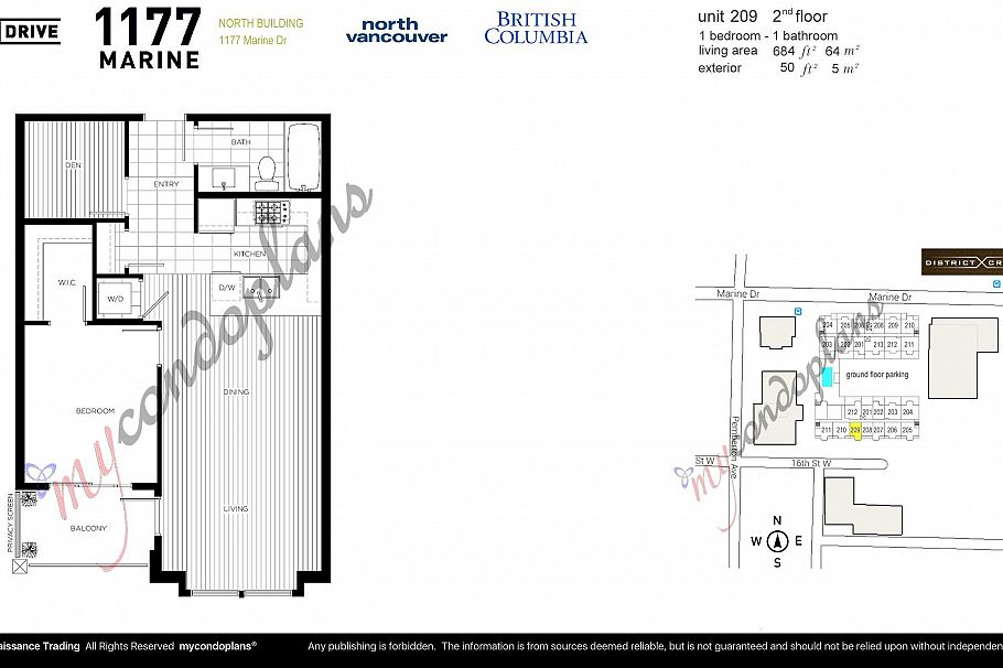 209 1182 W 16th Street North Vancouver, BC - 9