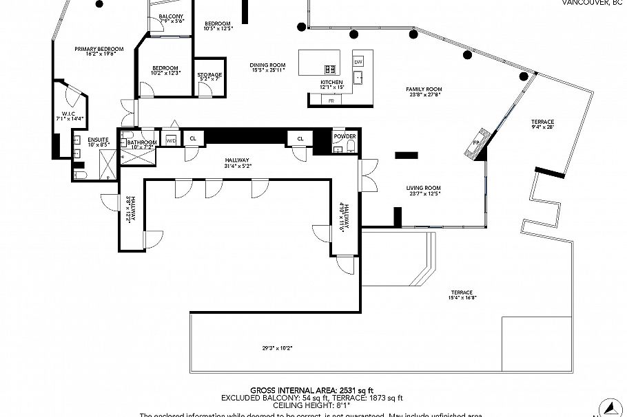 3701 1495 Richards Street Vancouver, BC - 40