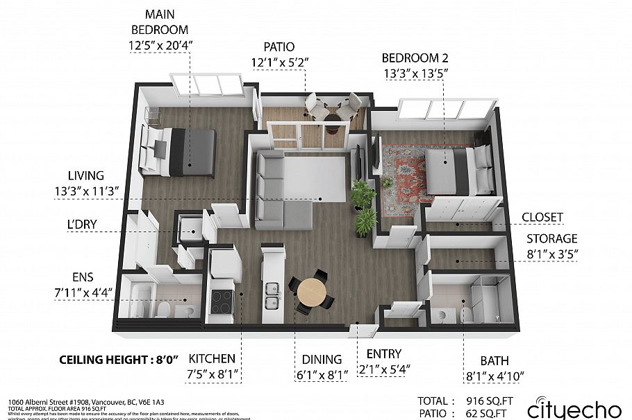 1908 1908 1060 Alberni Street Vancouver, BC - 36