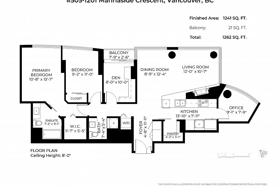505 1201 Marinaside Crescent Vancouver, BC - 39
