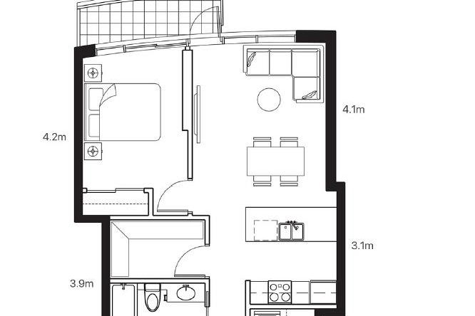 3301 233 Robson Street Vancouver, BC - 14