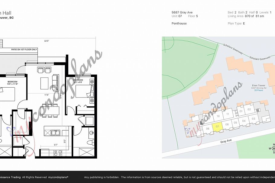 507 5687 Gray Avenue Vancouver, BC - 2