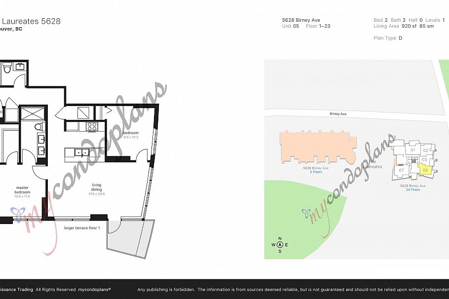 2005 5628 BIRNEY AVENUE, Vancouver BC V6S 0H7 Vancouver, BC - 16
