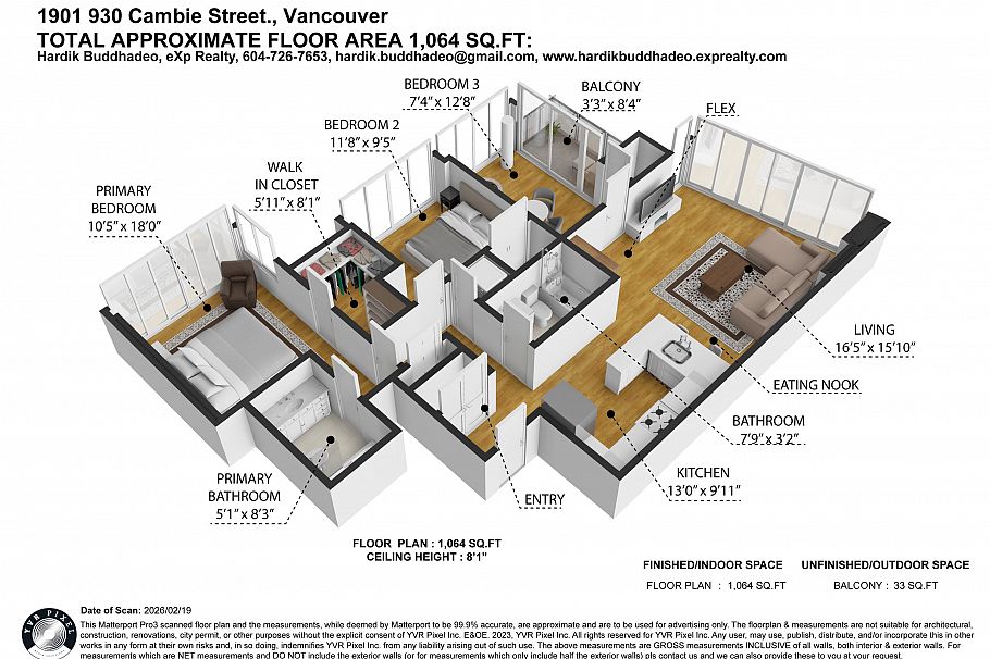 1901 930 Cambie Street Vancouver, BC - 21