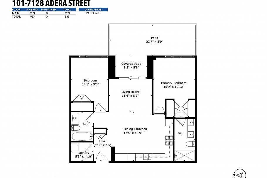 101 7128 Adera Street Vancouver, BC - 34