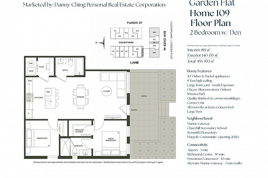 109 7789 Yukon Street Vancouver, BC - 1