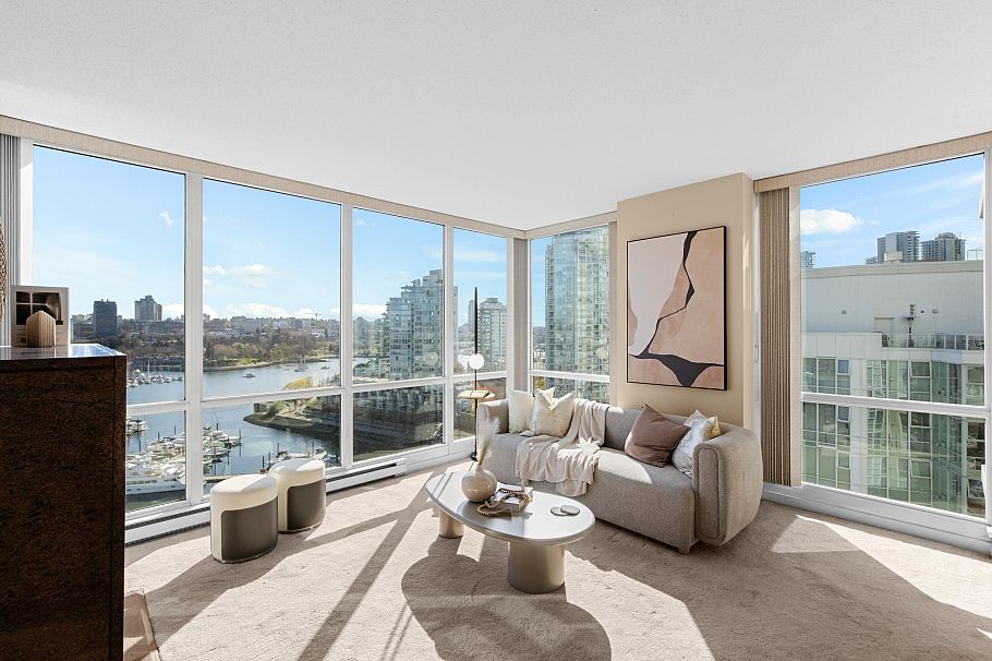 1703 1077 Marinaside Crescent Vancouver, BC - 4