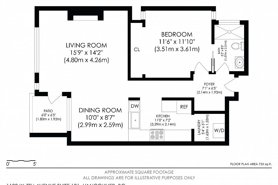 101 1100 W 7th Avenue Vancouver, BC - 21