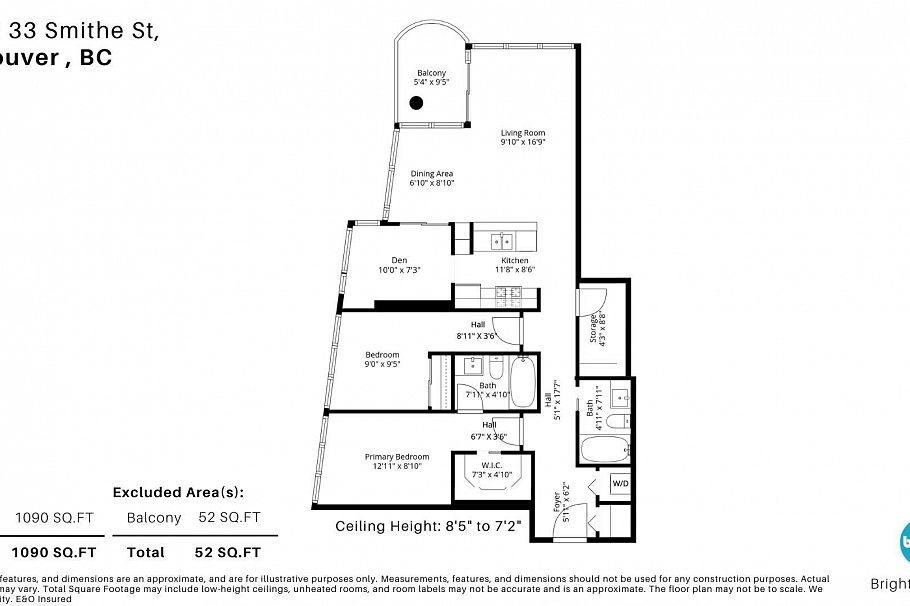 3302 33 Smithe Street Vancouver, BC - 40