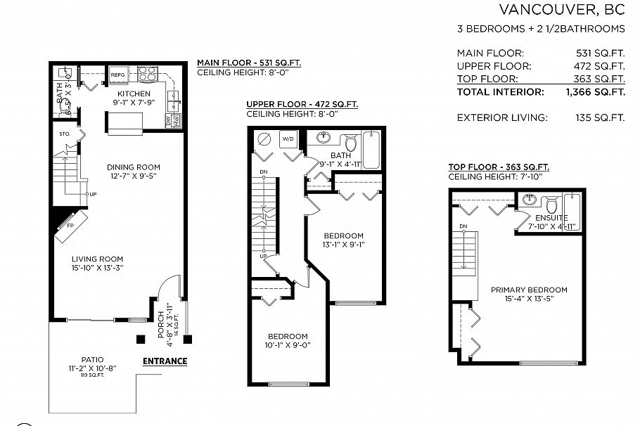 15 3428 Adanac Street Vancouver, BC - 15