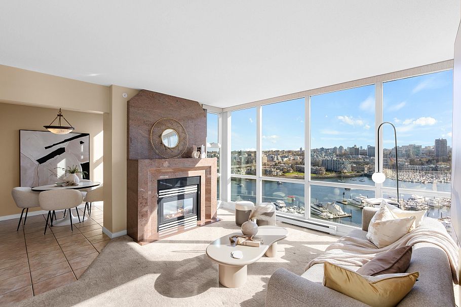 1703 1077 Marinaside Crescent Vancouver, BC - 2