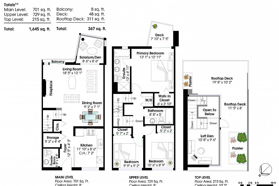 321 1228 Marinaside Crescent Vancouver, BC - 39