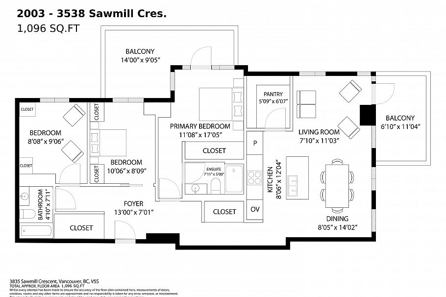 2003 3538 Sawmill Crescent Vancouver, BC - 2