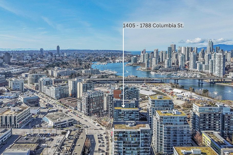 1405 1788 Columbia Street Vancouver, BC - 1