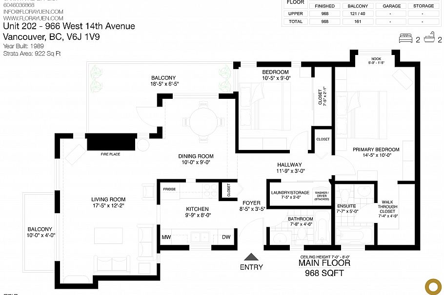 202 966 W 14th Avenue Vancouver, BC - 38