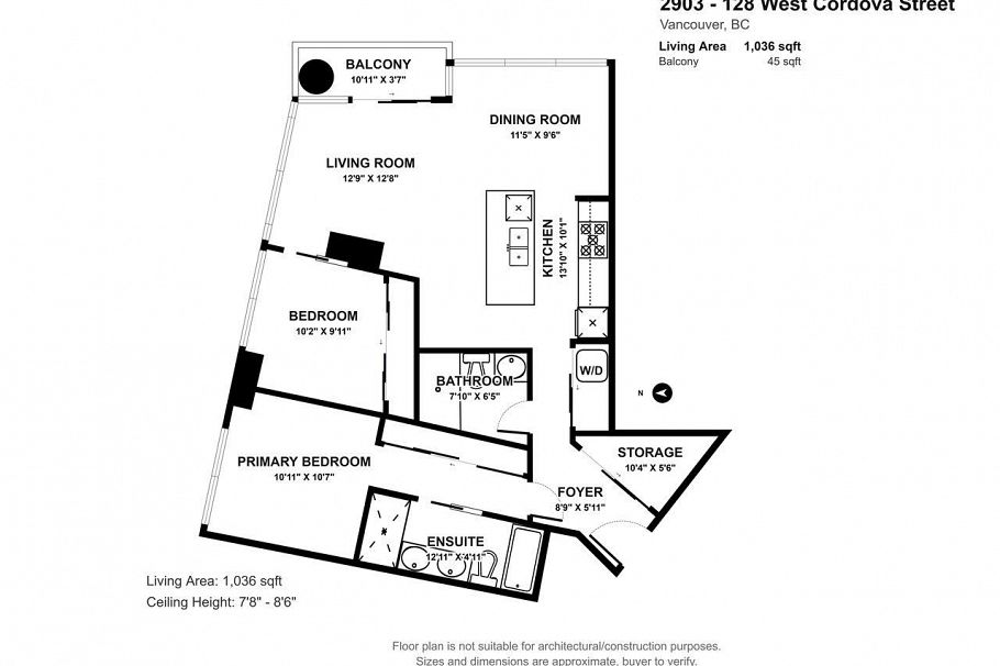 2903 128 W Cordova Street Vancouver, BC - 29