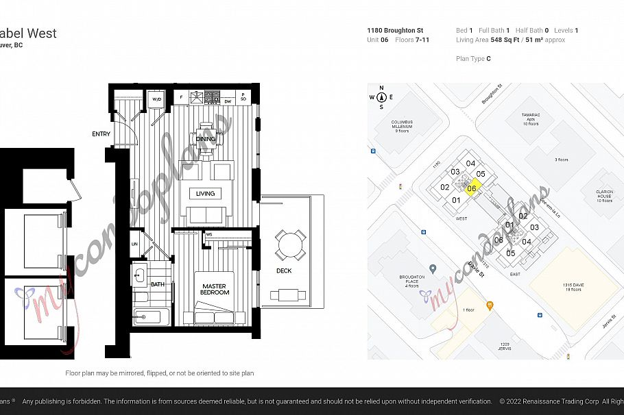 906 1180 Broughton Street Vancouver, BC - 21