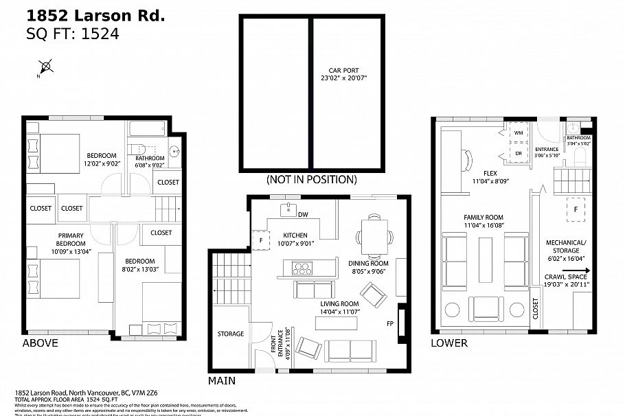 1852 Larson Road North Vancouver, BC - 39