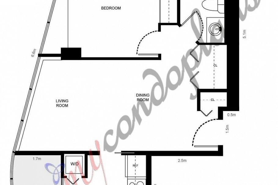 805 1166 Melville Street Vancouver, BC - 14