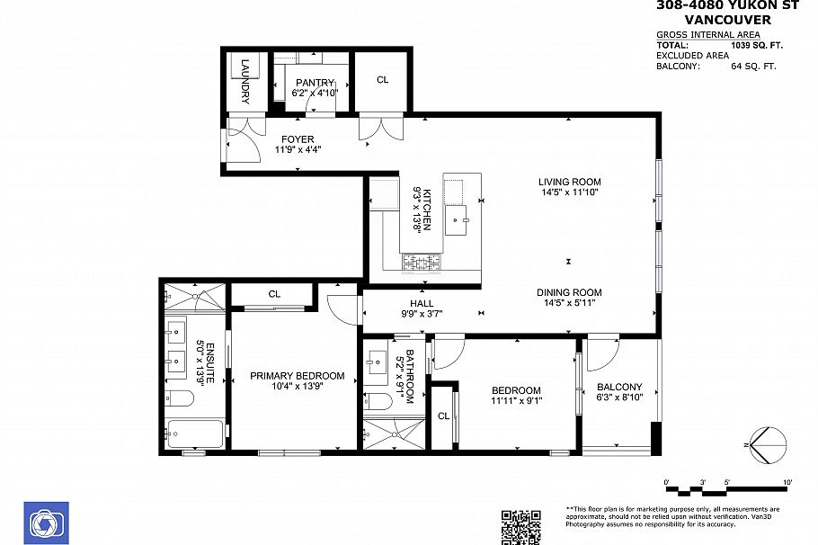 308 4080 Yukon Street Vancouver, BC - 15